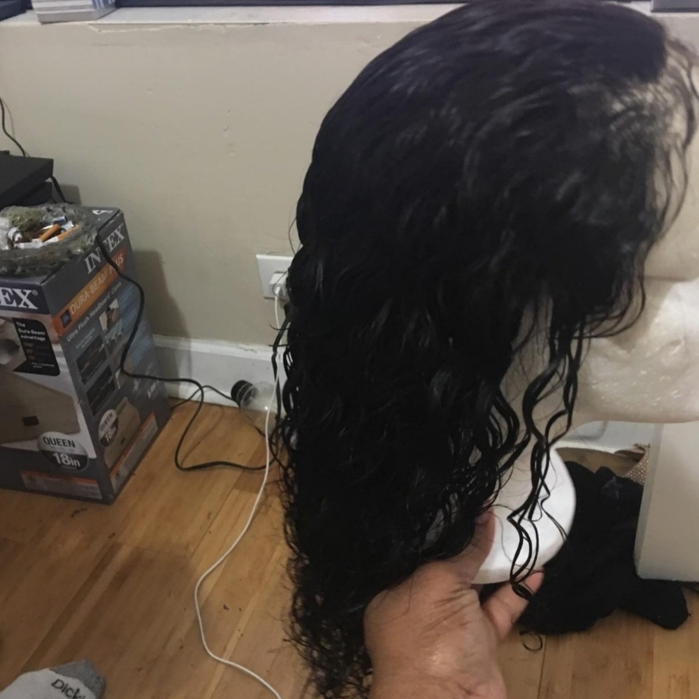 Curly Lace Front Wig 12-14 inches - Picture 8 of 8